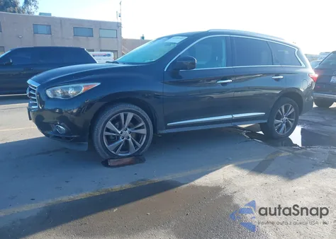 2013 Infiniti Jx35 z USA, uszkodzony, nr VIN 5N1AL0MN7DC328744
